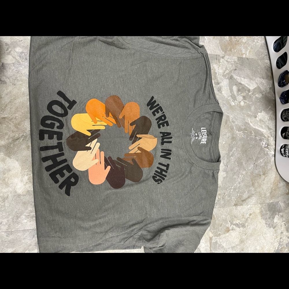 Green “we’re all in this together” Tee